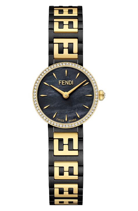 fendi watch diamond|Fendi diamond watch outlet.